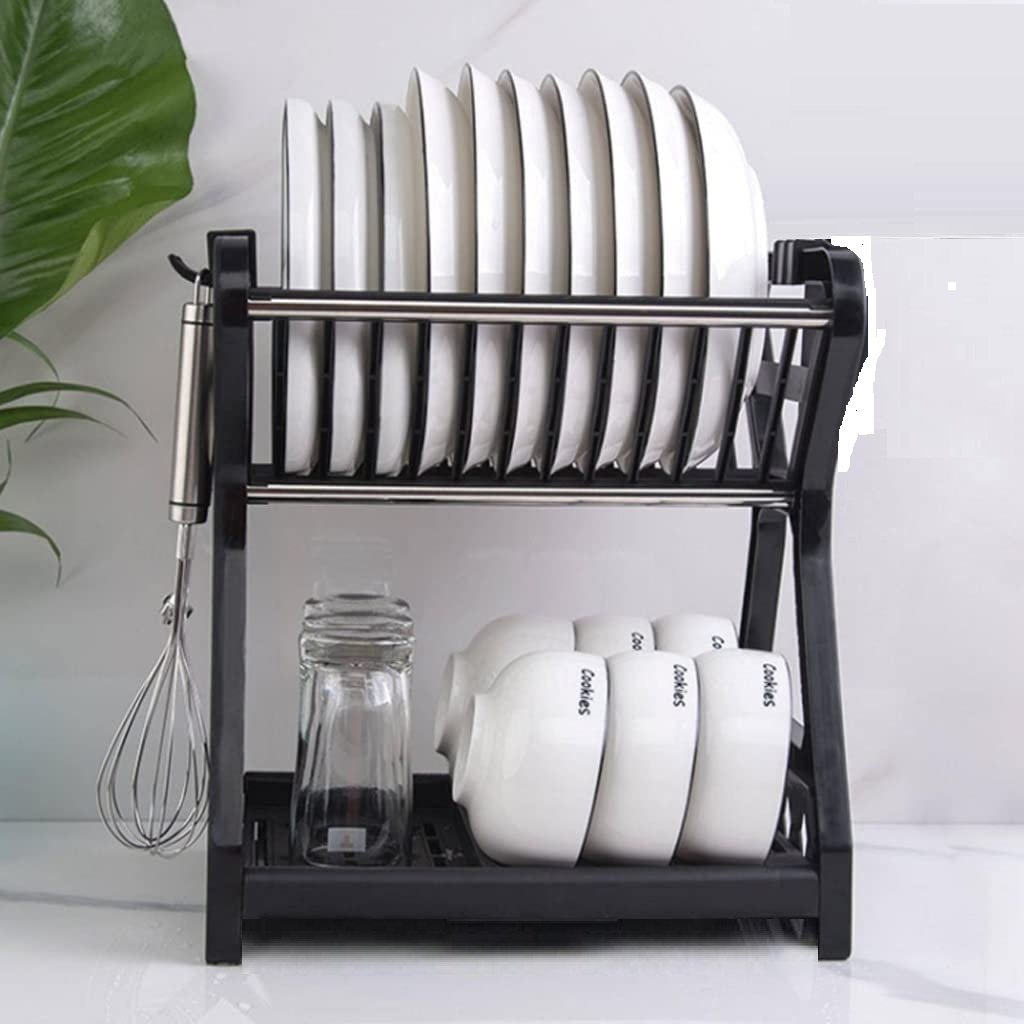 PLATERO ESCURRIDOR LOZA 2 Niveles con bandeja - Imagen 2