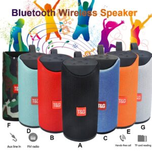 PARLANTE Bluetooth Portable Wireless Speaker tg113