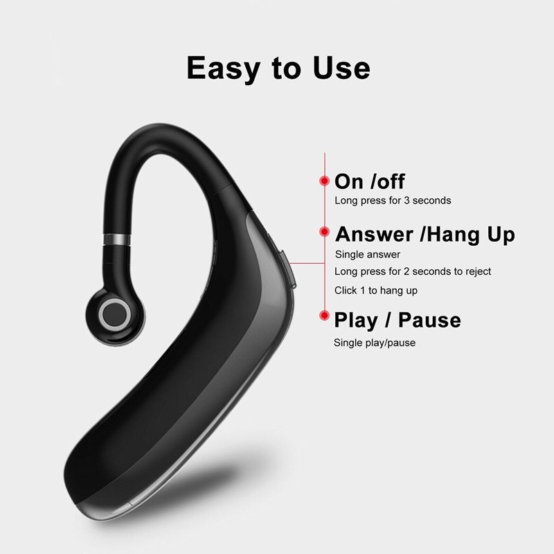 AURICULAR BT TIPO PILOTO VOYAGER 18h TREQA bt29 - Imagen 7