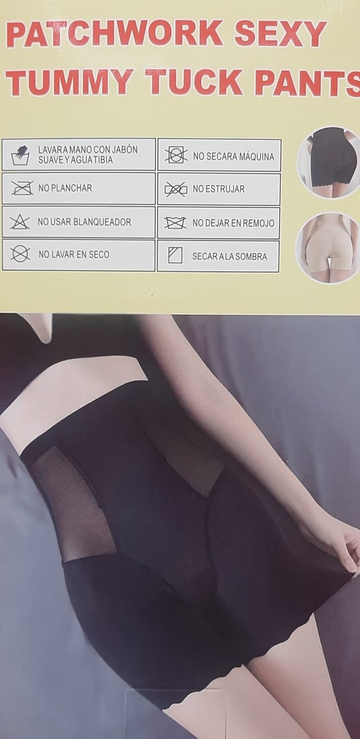 FAJA PANTS ABDOMEN PANTALON MOLDEADORA patchwork sexy tumy tuck - Imagen 9