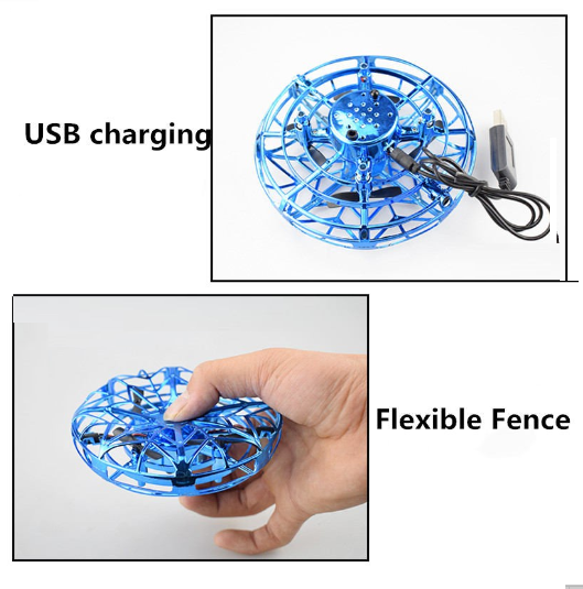 JUEGO BOLA UFO SPINER VOLADOR SENSOR - Imagen 6