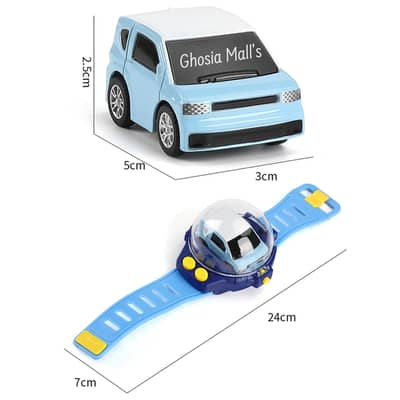 RELOJ MANILLA TELECAR CARRO CONTROL REMOTO 10MTS - Imagen 5