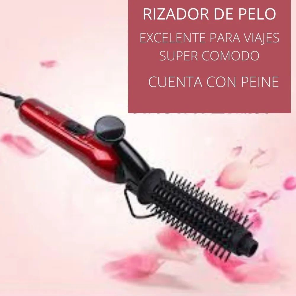 PINZA RIZADORA Cabello, Pelo Tenaza Con Peine Ceramica Electrico SK-231 - Imagen 8