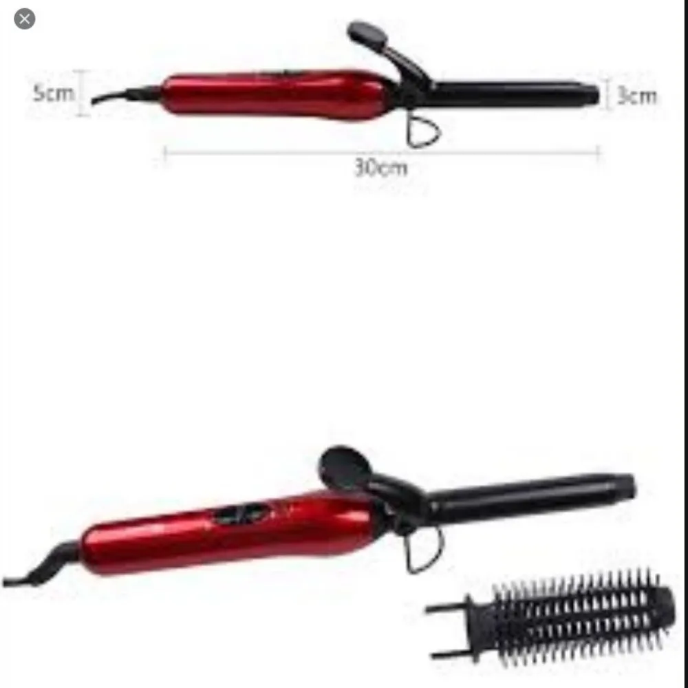 PINZA RIZADORA Cabello, Pelo Tenaza Con Peine Ceramica Electrico SK-231 - Imagen 7