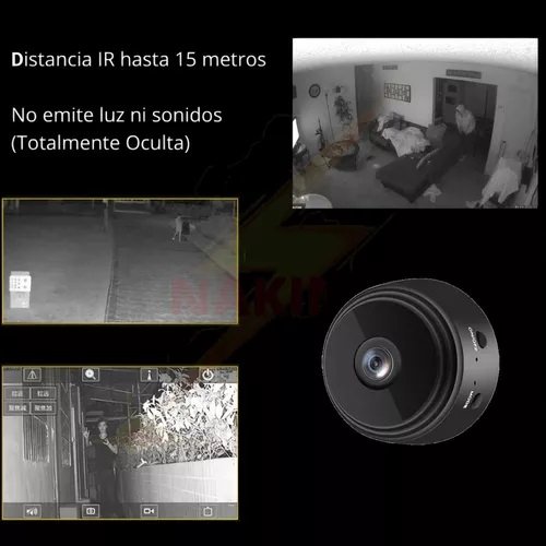 CAMARA MINI a9 WIFI SEGURIDAD microsd - Imagen 14