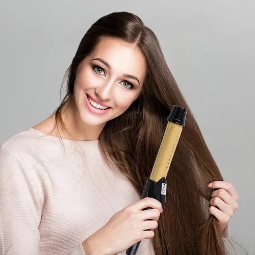 PLANCHA Y RIZADORA 2EN1 SD668 Saeday - Imagen 6