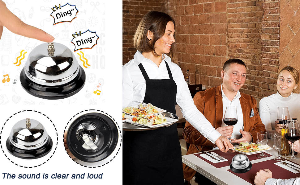 TIMBRE Campana Sonido Recepción Qj125-02 Oficina - Imagen 7