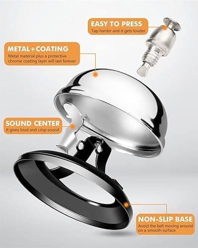 TIMBRE Campana Sonido Recepción Qj125-02 Oficina - Imagen 8