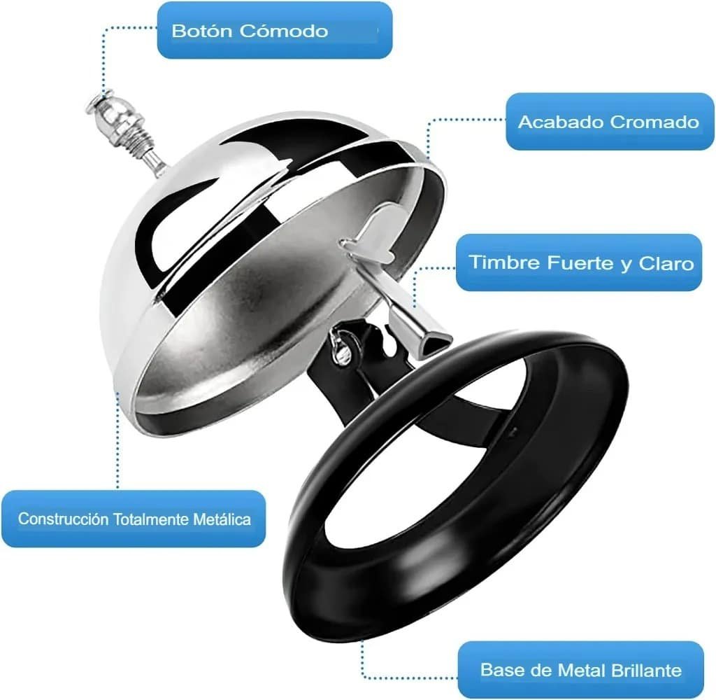 TIMBRE Campana Sonido Recepción Qj125-02 Oficina - Imagen 12