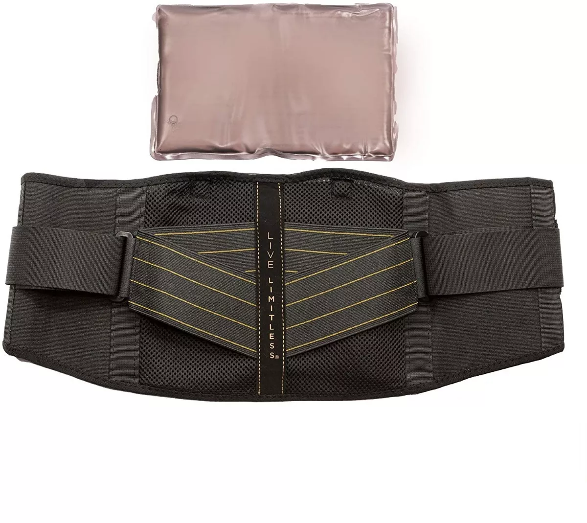 FAJA LUMBAR FUERZA Copper fit con pack gel-hilo cobre - Imagen 3