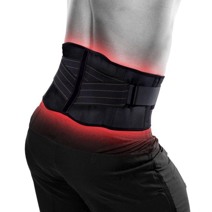 FAJA LUMBAR FUERZA Copper fit con pack gel-hilo cobre - Imagen 4