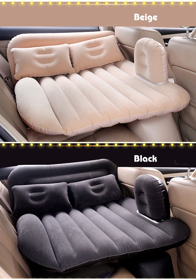 COLCHON INFLABE DOBLE CAR Inflador + 2 Almohadas para carro - Imagen 5