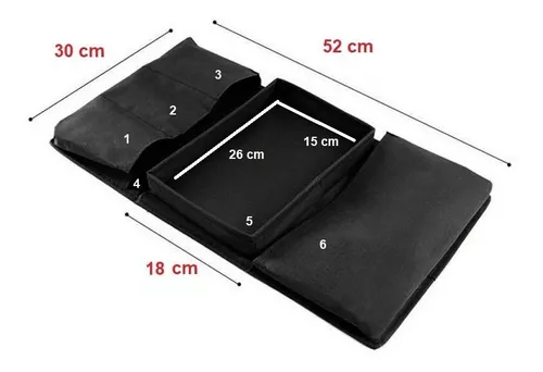 PROTECTOR DE SOFA Descansabrazos first class gentleman armrest organiser - Imagen 3
