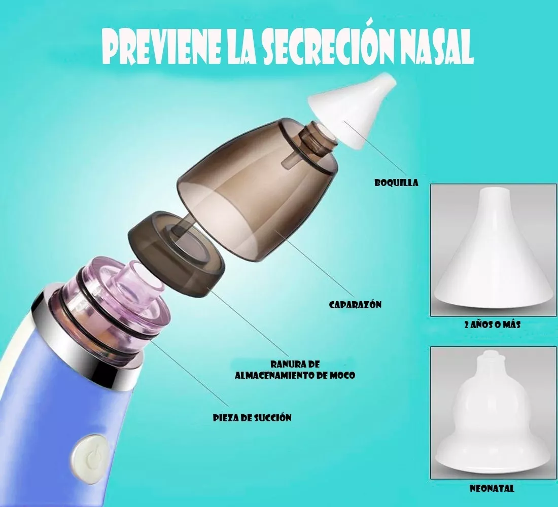 REMOVEDOR extractor nasal y oidos electronico para bebes wx-102 - Imagen 2