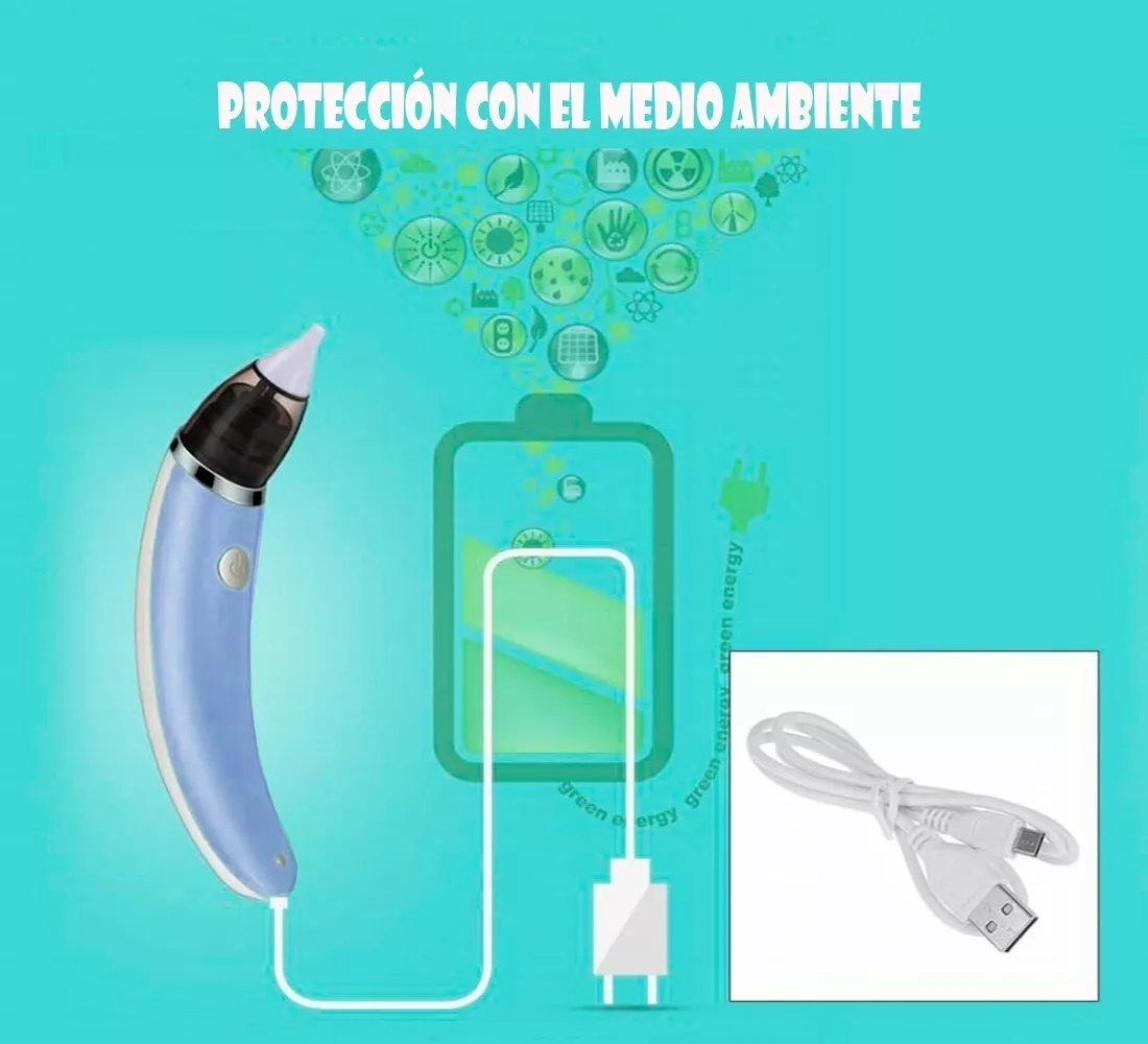 REMOVEDOR extractor nasal y oidos electronico para bebes wx-102 - Imagen 5