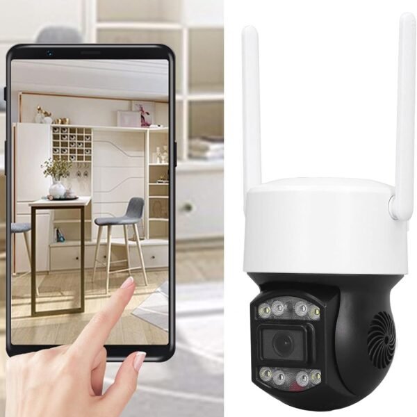 CÁMARA SEGURIDAD wifi ptz 360 exteriores 2mpx