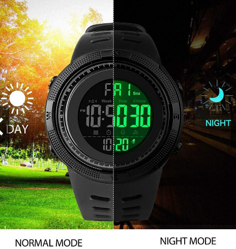 Reloj Tactico camuflado Skmei 1251 Sumergible 30mts - Imagen 7