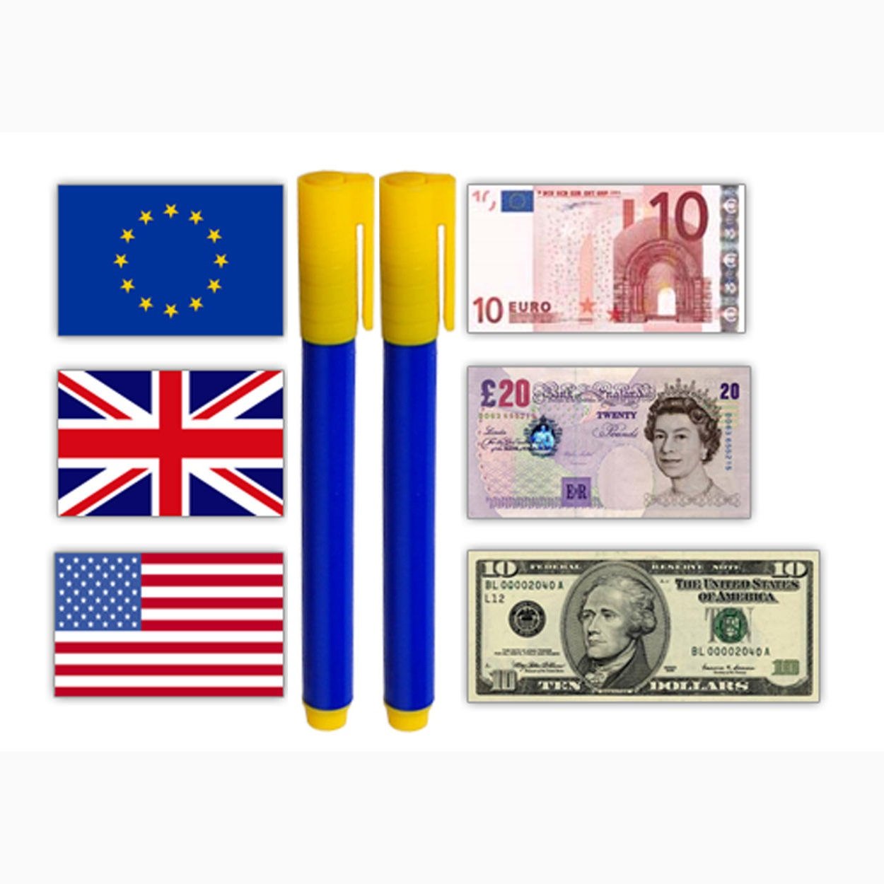 LAPIZ MAGICO Y LINTERNA UV DETECTOR DE BILLETES FALSOS 2X$25MIL - Imagen 6