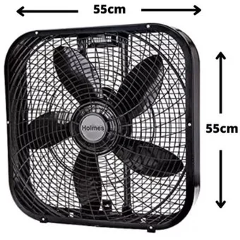 VENTILADOR Economico turbina cuadrado Holmes 20pulgadas - Imagen 2