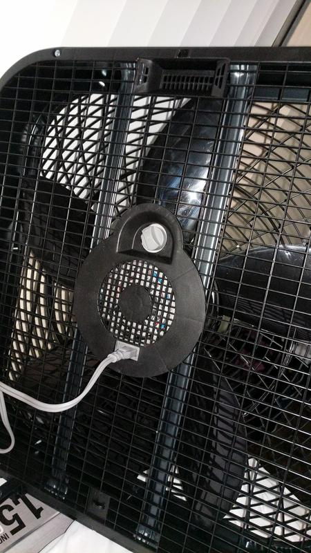 VENTILADOR Economico turbina cuadrado Holmes 20pulgadas - Imagen 5