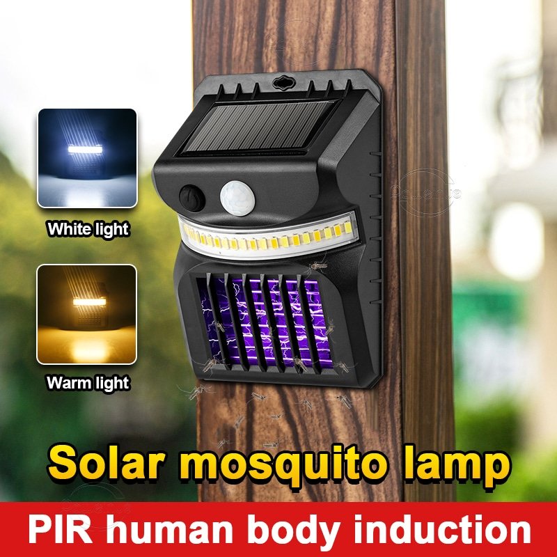 LAMPARA SOLAR Matazancudos sensor exterior w792 mosquito killer - Imagen 4