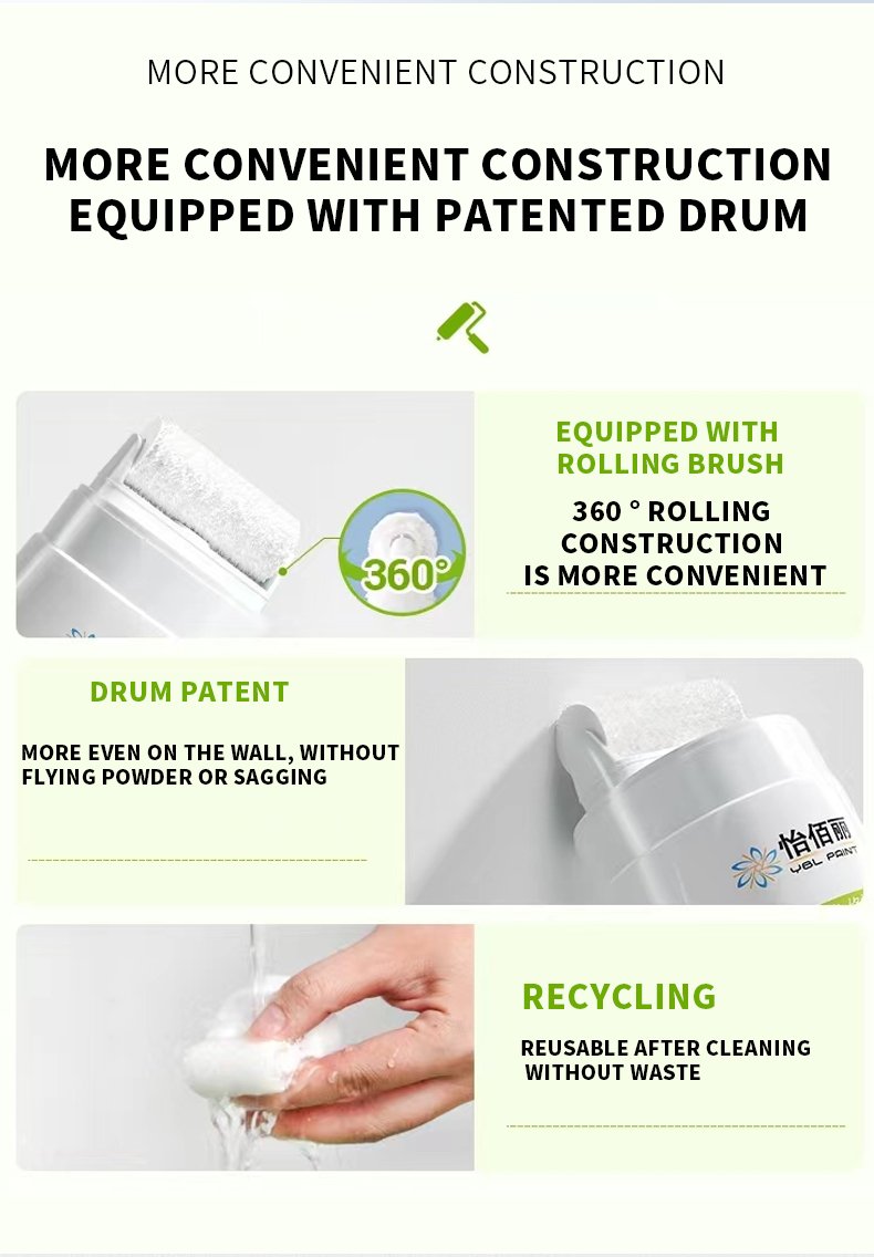 PAINT Cepillo diy rodillo mini reparacion 100gr - Imagen 4