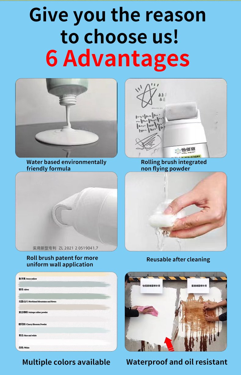 PAINT Cepillo diy rodillo mini reparacion 100gr - Imagen 5