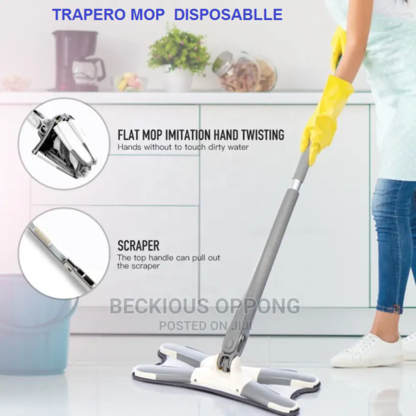 TRAPERO mop disposable autoescurrible