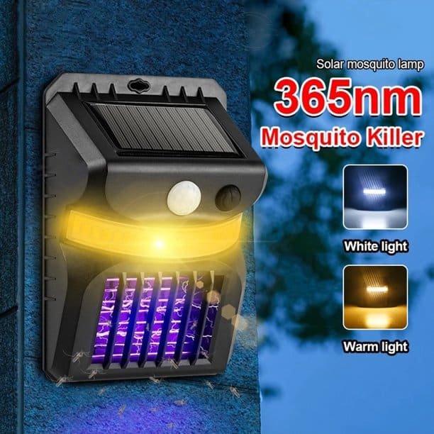 LAMPARA SOLAR Matazancudos sensor exterior w792 mosquito killer - Imagen 2