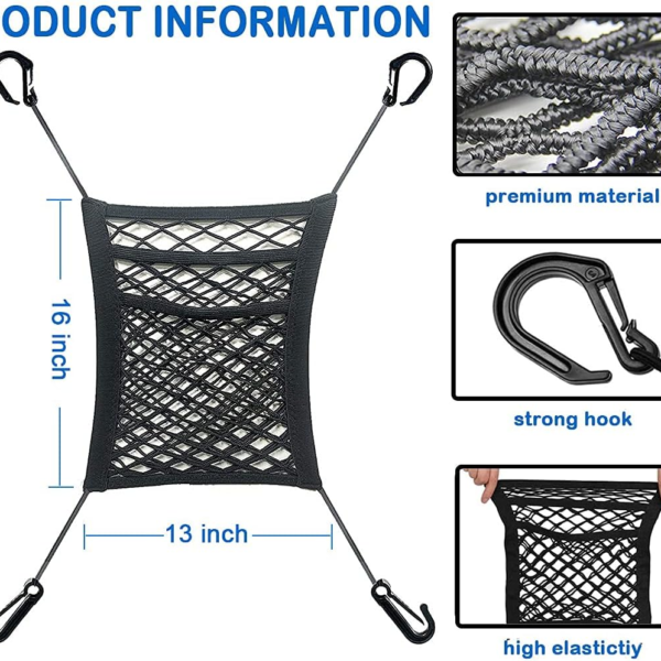 ORGANIZADOR para carro  layer car mesh