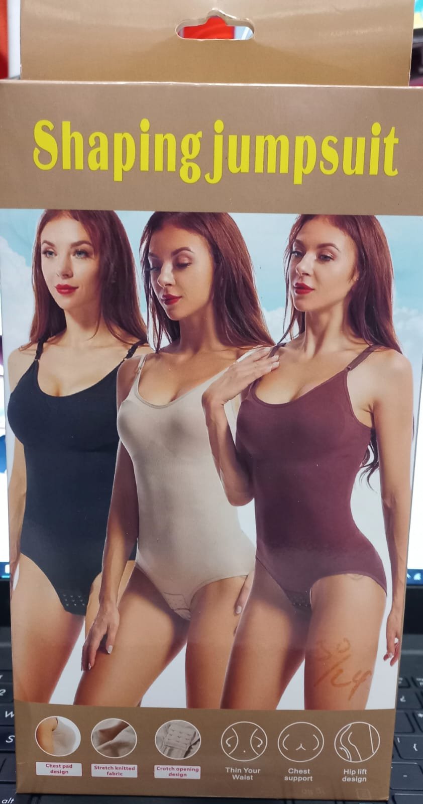 FAJA SHAPING jump suit tipo body moldeadora