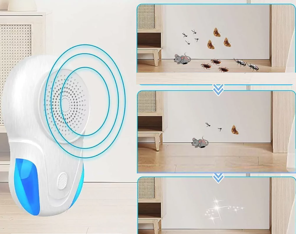 REPELENTE electronic pest repeller 2x35mil - Imagen 8