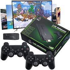 CONSOLA 10mil juegos inhabalambrica Stick Lite 4K 2.4g 64gb Ps1 Emuladores game