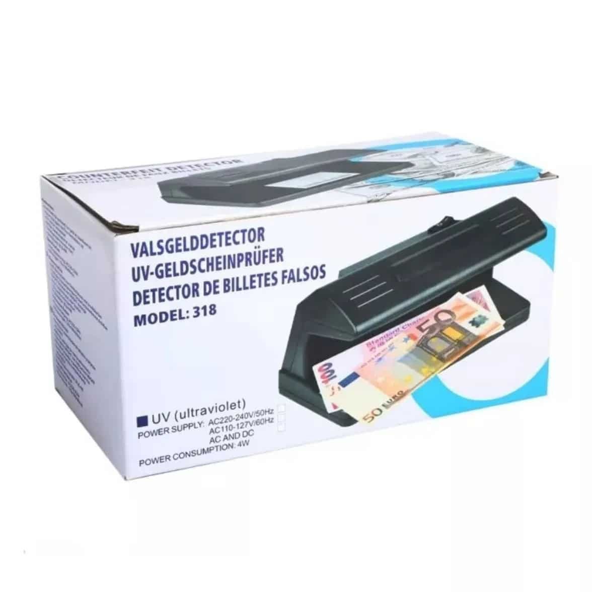 LAMPARA DETECTOR billetes falsos uv 318 counterfeit - Imagen 3
