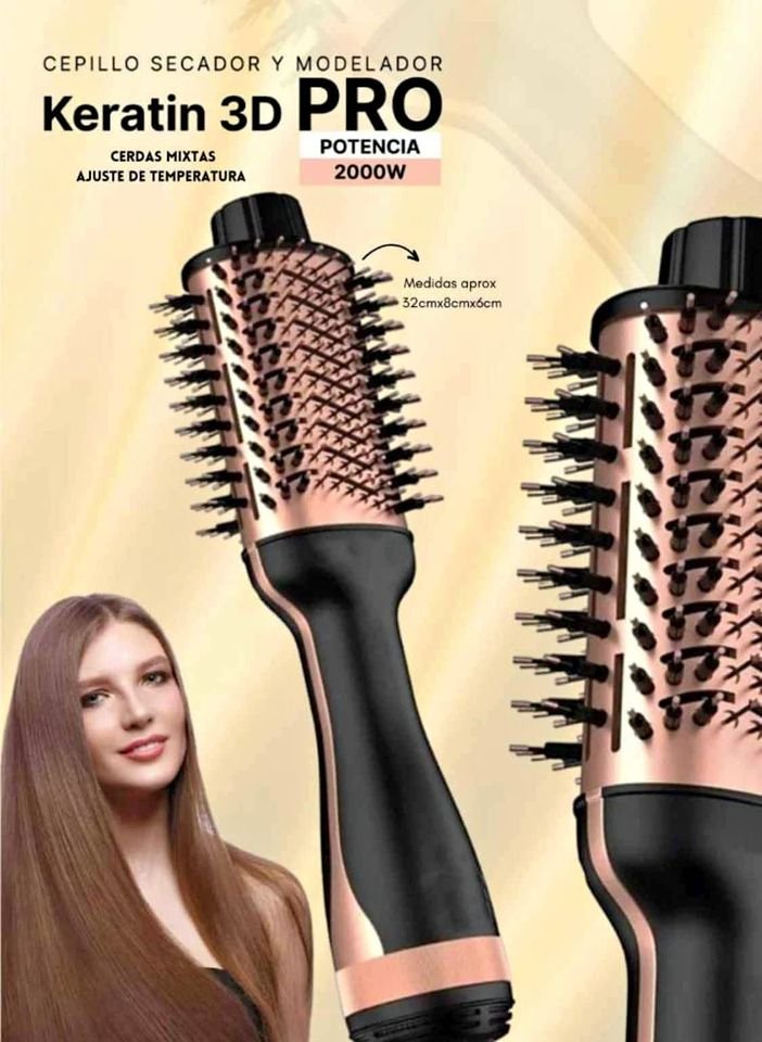 CEPILLO Secador keratina voluminizador tiporemminton - Imagen 2