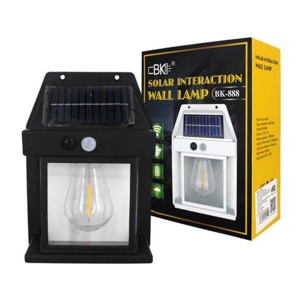 LAMPARA SOLAR interaction wall bk-888