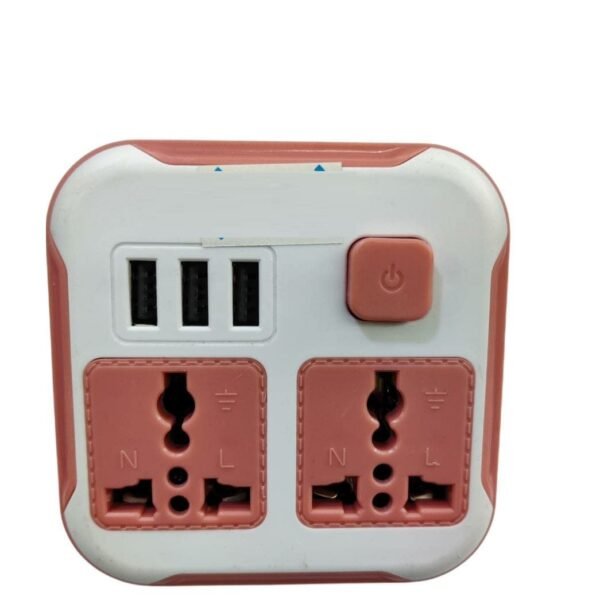 MULTITOMA Regleta 5 PUERTOS 3Usb 2Universales
