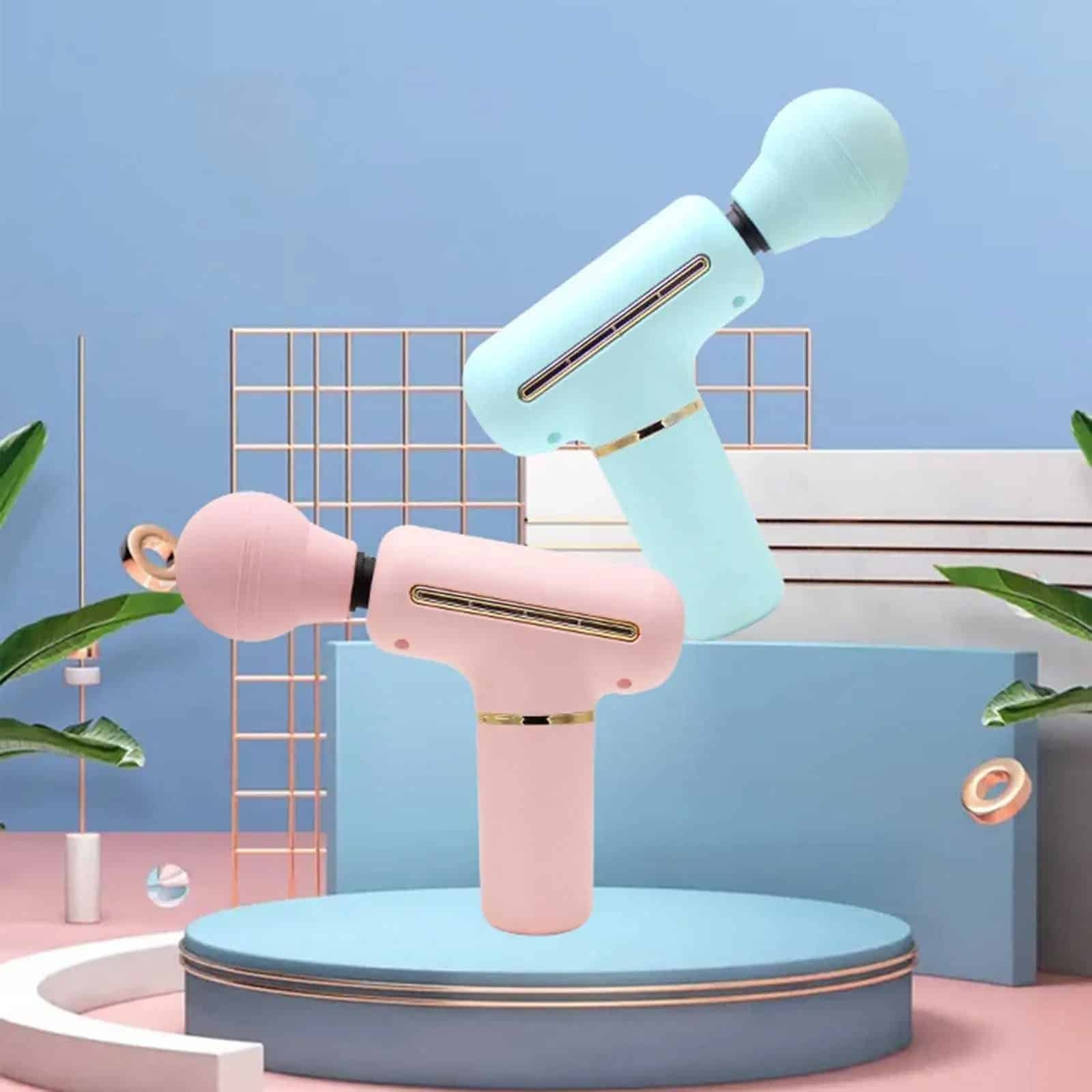 MASAJEADOR PIST0LA facial gun wy-720 - Imagen 3