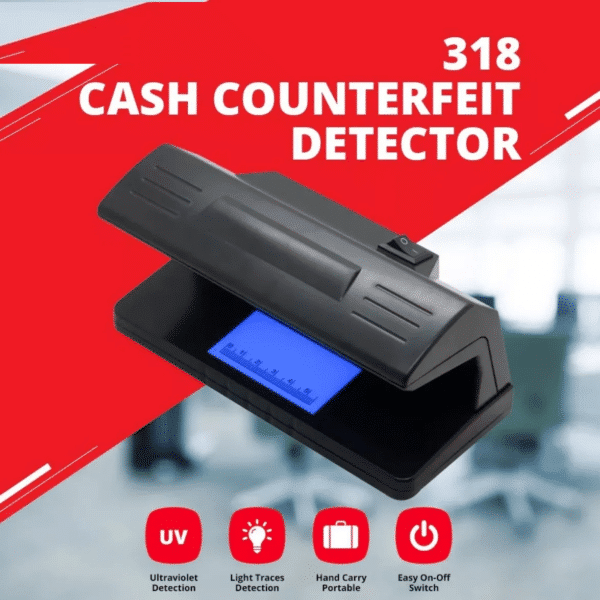 LAMPARA DETECTOR billetes falsos uv 318 counterfeit
