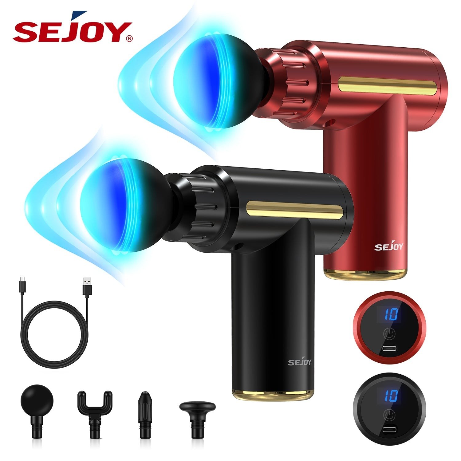 MASAJEADOR PIST0LA massage gun - Imagen 2