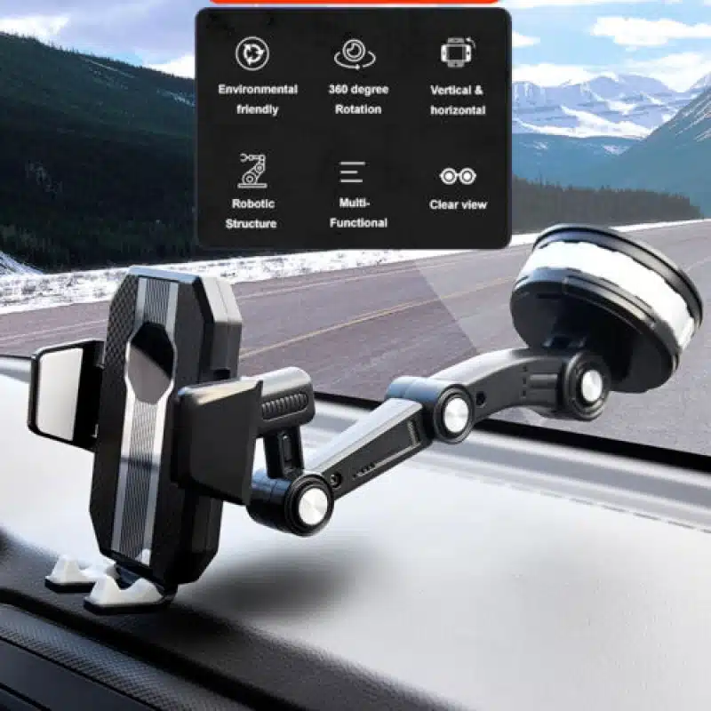 GANCHO soporte celular one button pop-up suction cup phone older X1 - Imagen 4