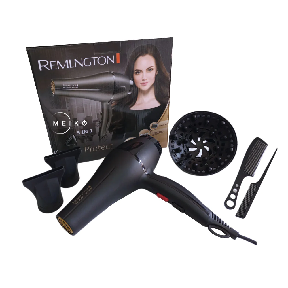 PISTOLA SECADOR keratina protec tipoRemlngton re-2050 3000w - Imagen 4