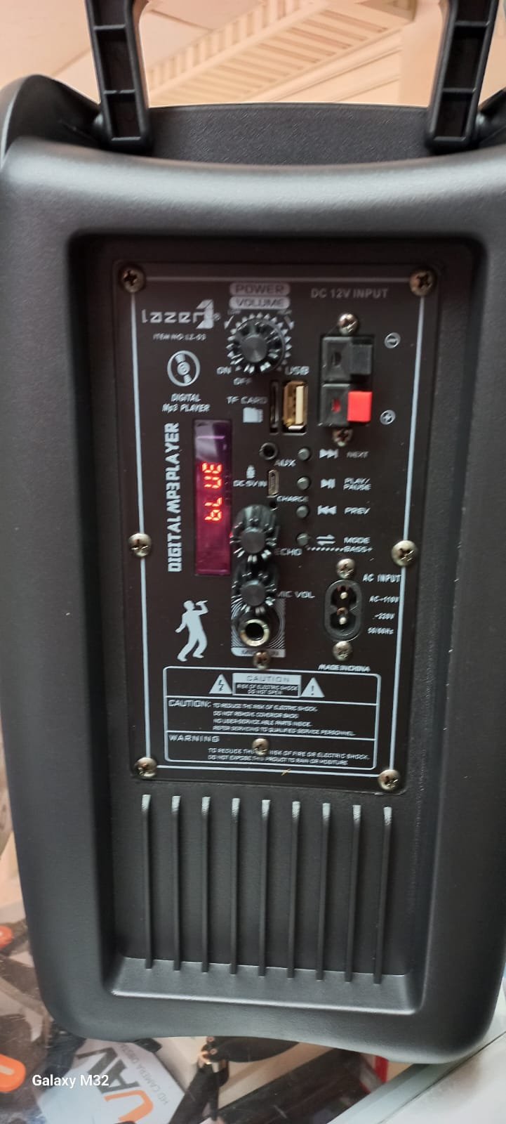 PARLANTE CABINA SONIDO 8" LK-03 Lazer - Imagen 4