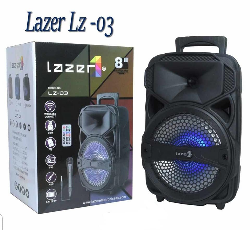 PARLANTE CABINA SONIDO 8" LK-03 Lazer
