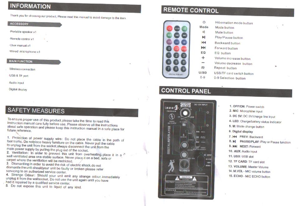 PARLANTE CABINA SONIDO 8" LK-03 Lazer - Imagen 8