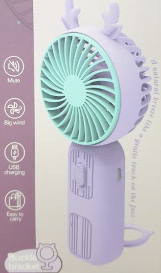 VENTILADOR mini15cm minifan1627a usb