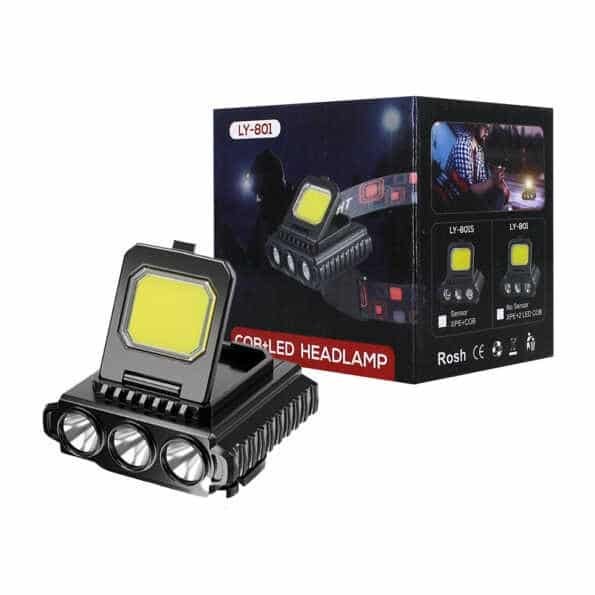 LINTERNA MINERA Frontal  RECARGA LY-801S