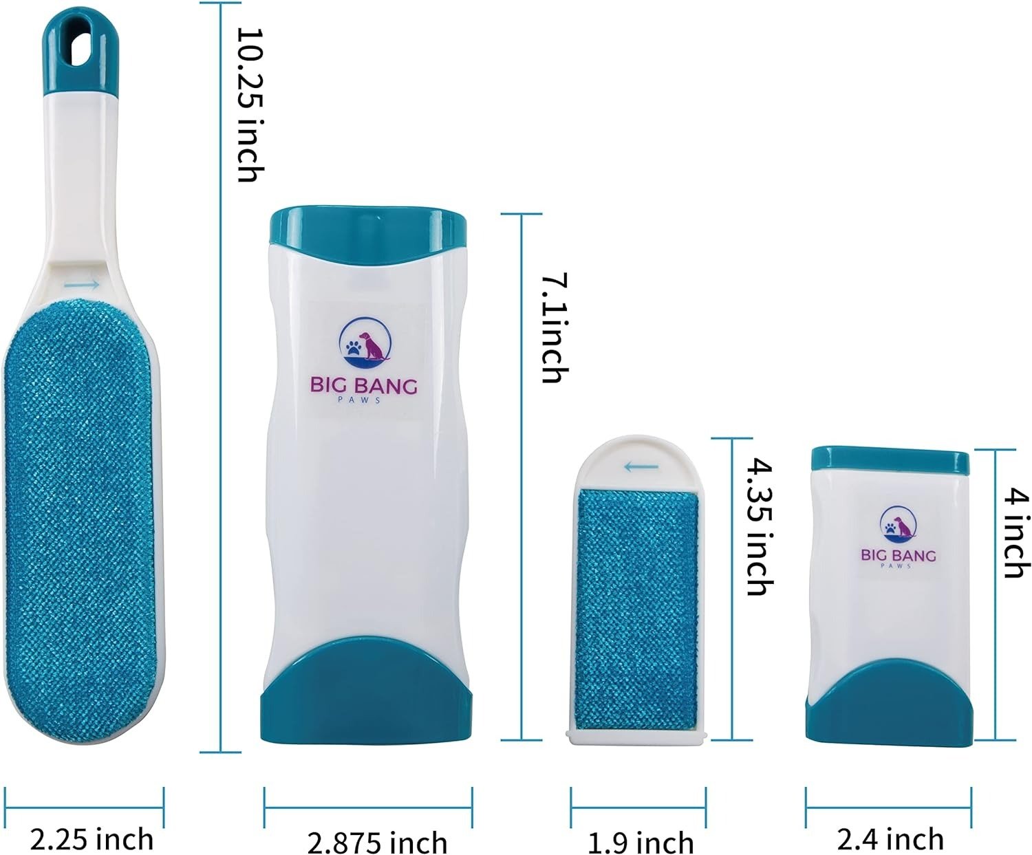 CEPILLO removedor pelo mascotas reutilizable con base - Imagen 4