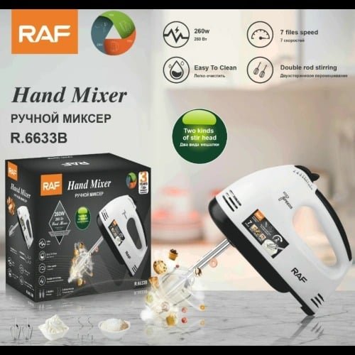 BATIDORA Hand Mixer RAF 96633