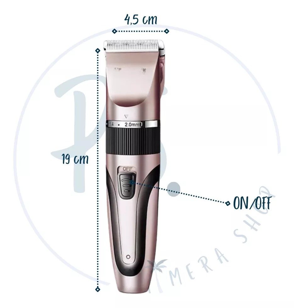 MAQUINA peluquera mascaotas Kemei km10-56 1200ma 12en1 - Imagen 2